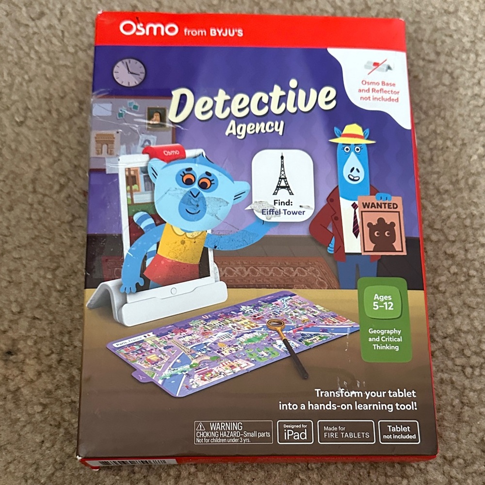 Osmo Detective Agency Kids Learning Game - Blue
